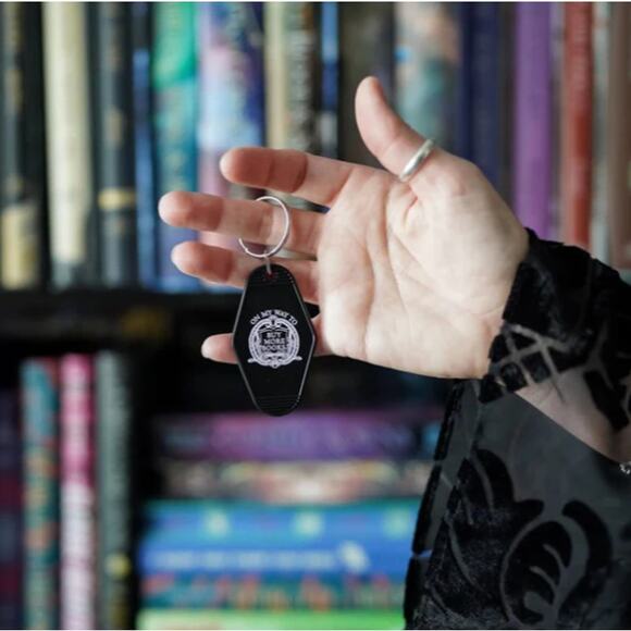 LitJoy On My Way To Buy More Books Motel Keychain - November 2024 - Picture 3 of 6